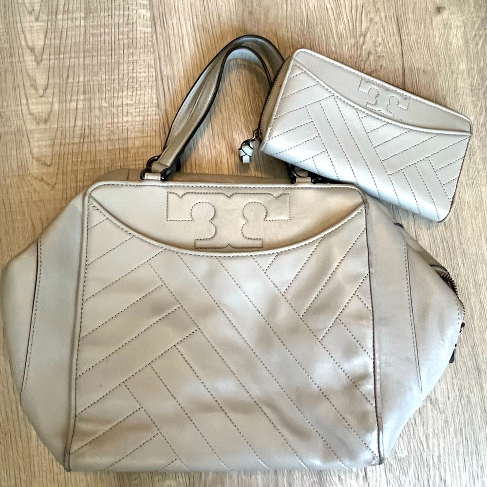 Tory Burch bag and wallet